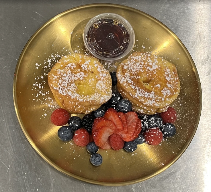 German pancakes at BubbleBrew
